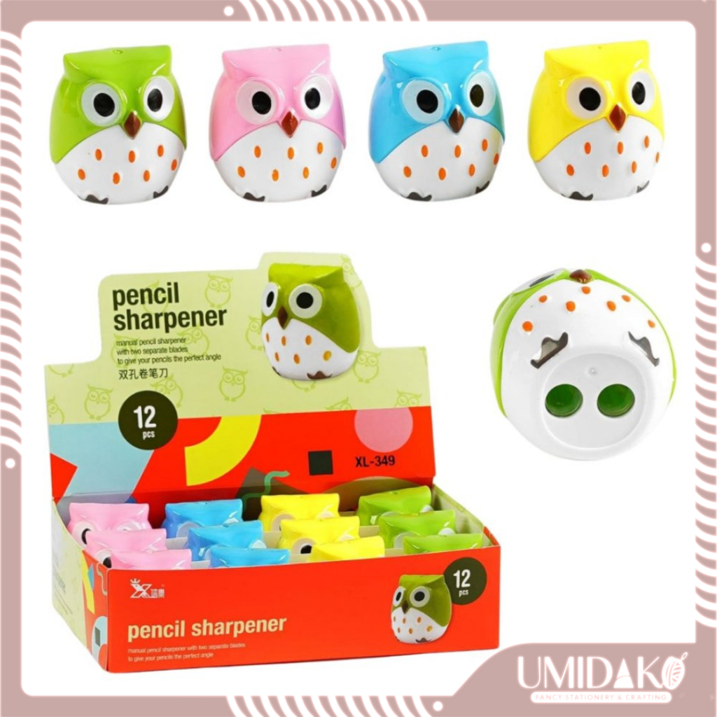 

[UMIDAKO] RAUTAN PENSIL/SHARPENER OWL/BURUNG HANTU