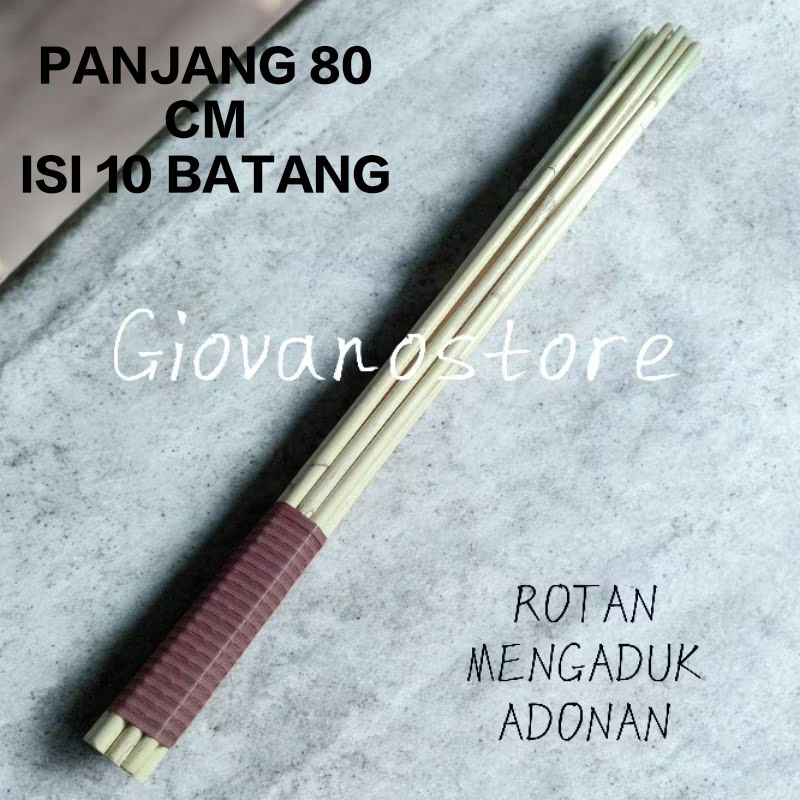 ROTAN ADUKAN MARTABAK / ROTAN PENGADUK ADONAN / ROTAN MENGADUK ADONAN MARTABAK