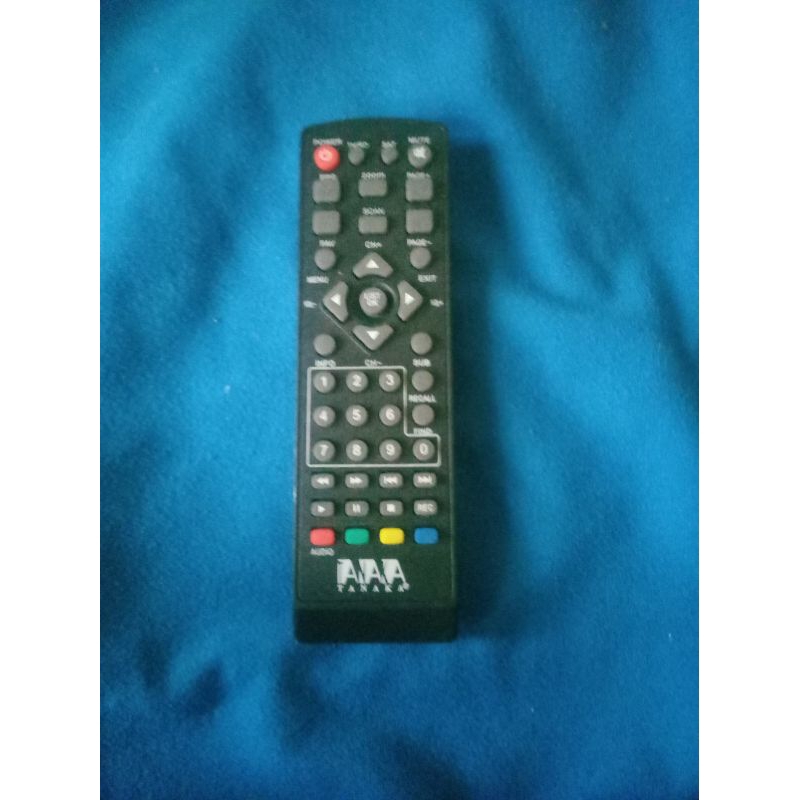 Remot stb TANAKA AAA PUTIH tanpa setting lgsng pakai