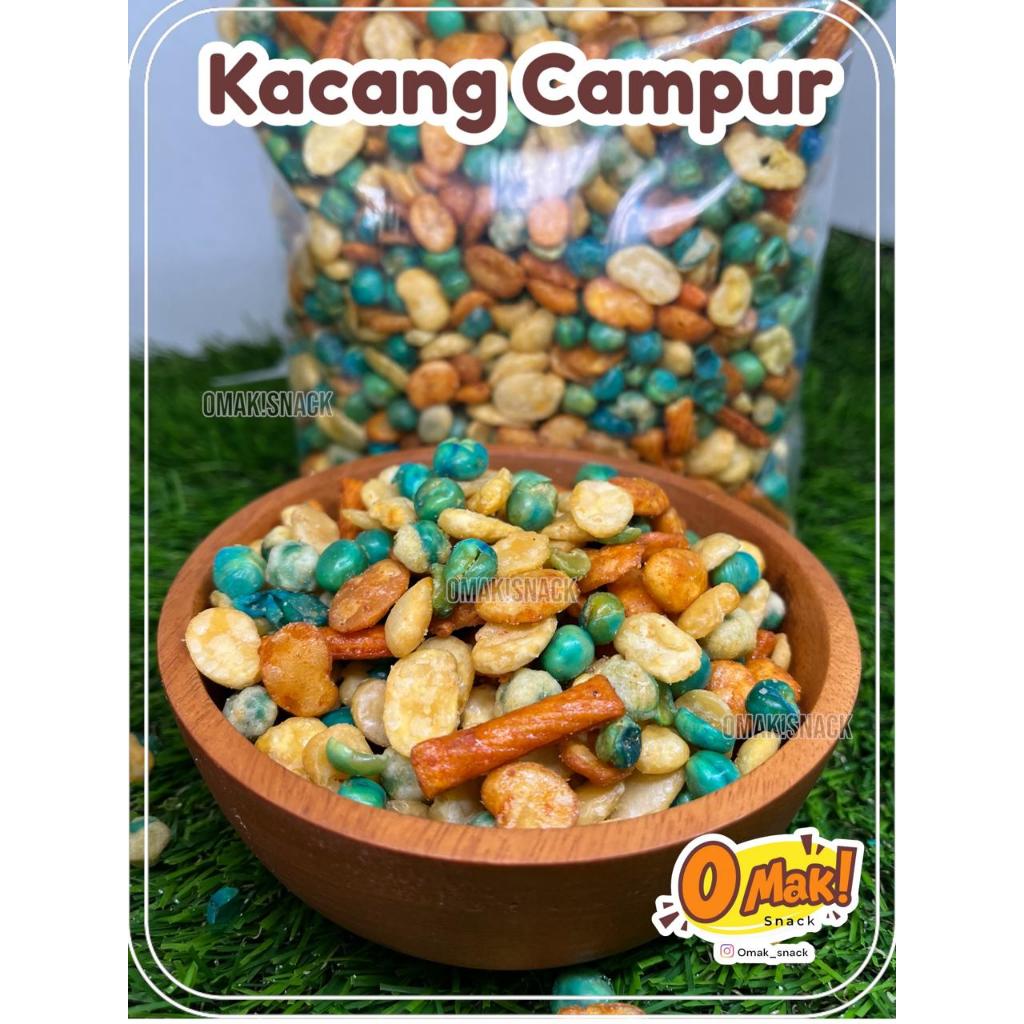 

KACANG CAMPUR 1 KG - KACANG MIX 1 KG - SNACK - OMAK SNACK