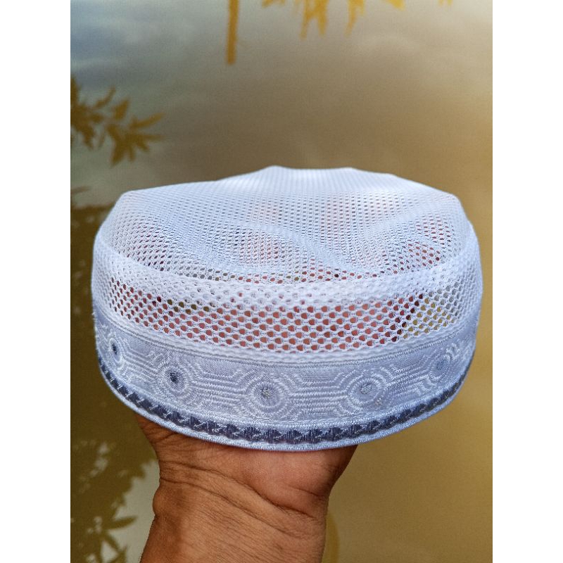 kopiah Madinah jaring kopiah haji peci jaring