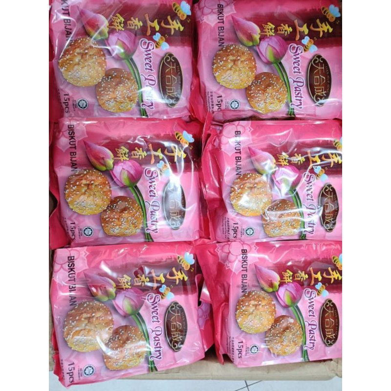 

Sweet Pastry biskuit wijen Beteso malaysia
