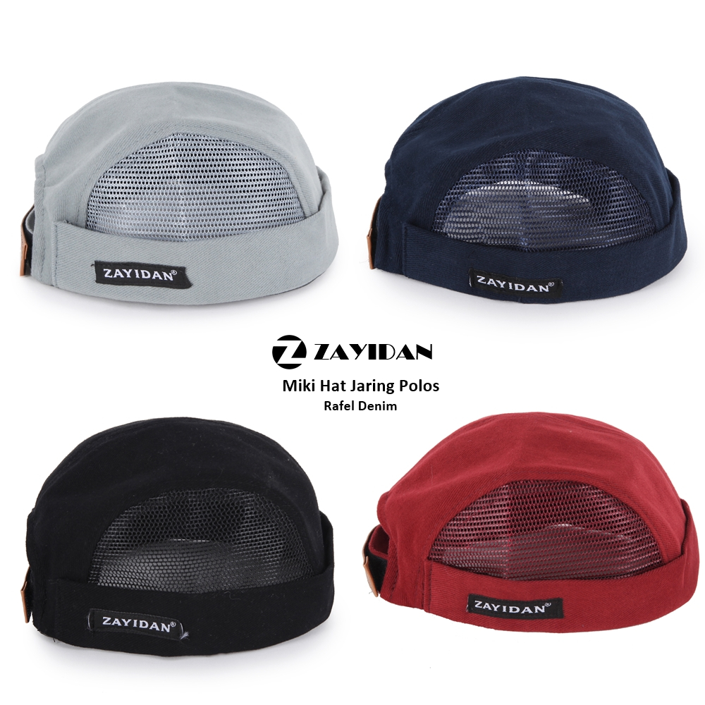 Topi Miki hat Jaring | Peci Jaring Kombinasi Miki Hat