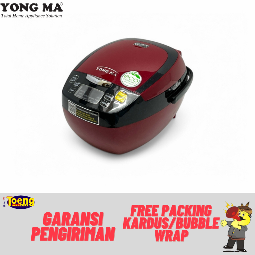 Magic Com Digital 1.3L Yong Ma - MAGIC COM DIGITAL 1.3L SMC-8045 RED YONGMA