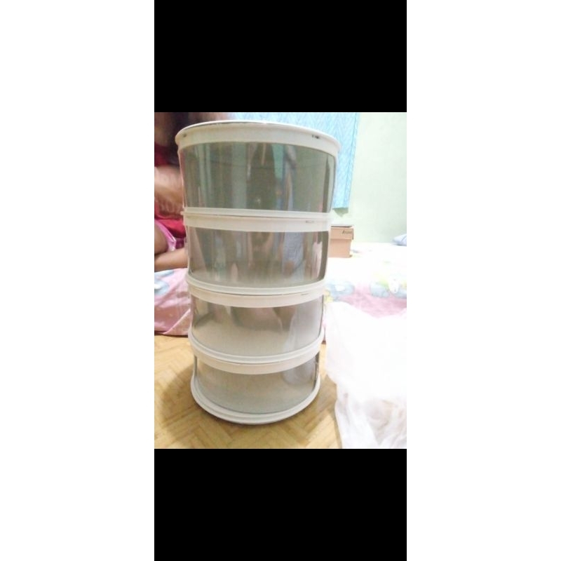 rak susun makanan (4 susun)