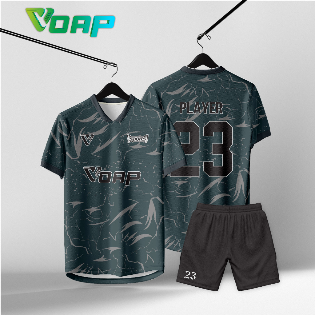 JERSEY FUTSAL JERSEY BOLA / BAJU BOLA  / Baju Futsal + Nama CUSTOM FULL PRINTING GRATIS NAMA LOGO DA