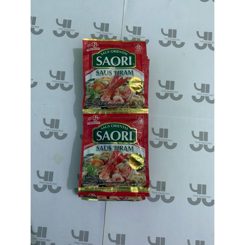 

Saori saos tiram kemasan sachet 1R/isi10pcs
