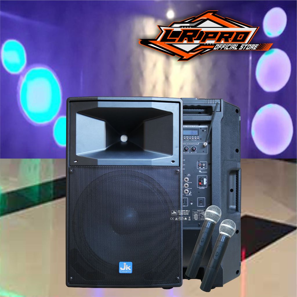 Speaker Aktif Portable JH 120PR wirelles Jk coustic JH 120 PR MKII