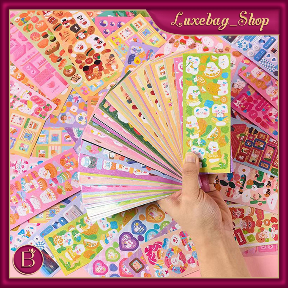 

LB STICKER WATERPROOF KARTUN BEAR RABBIT HOLOGRAM STIKER MOTIF KARTUN BERUANG DAN KELINCI KOREA LUCU ANTI AIR DEKORASI HANDBOOK SCRAPBOOK DIY STICKER BOTOL MINUM TUMBLR VIRAL LUCU MURAH CANTIK S092