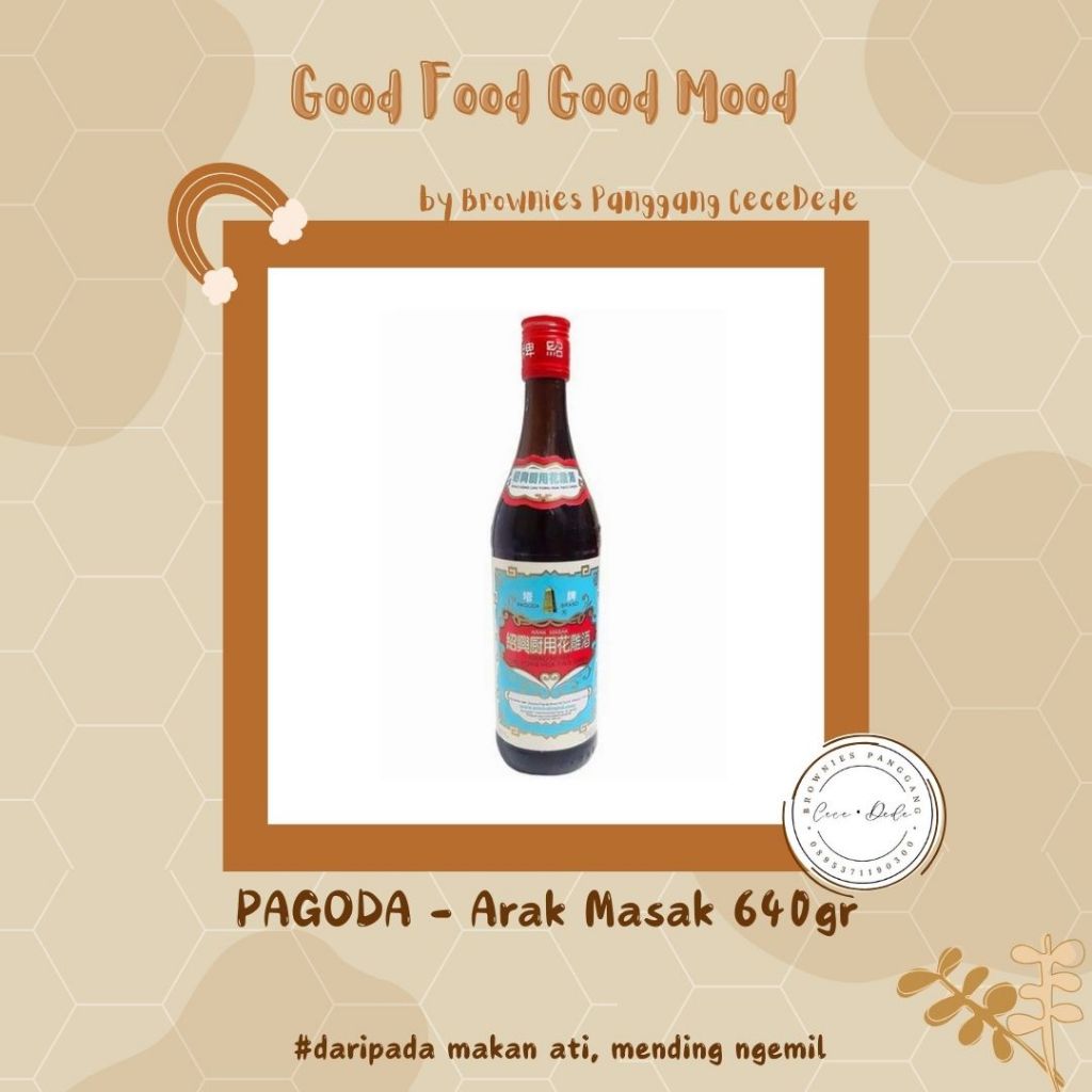 

PAGODA - Ar@k Masak 640gr