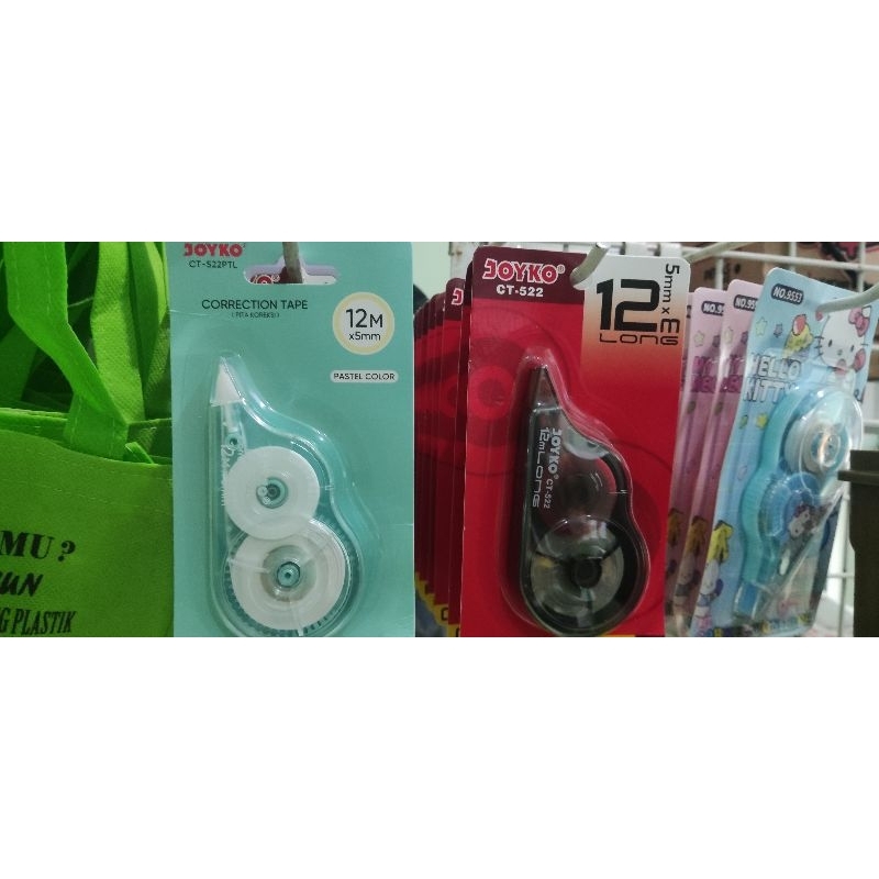 

tip x - tip ex - tipe x joyko 522/559 8m corection tape tipe x kertas