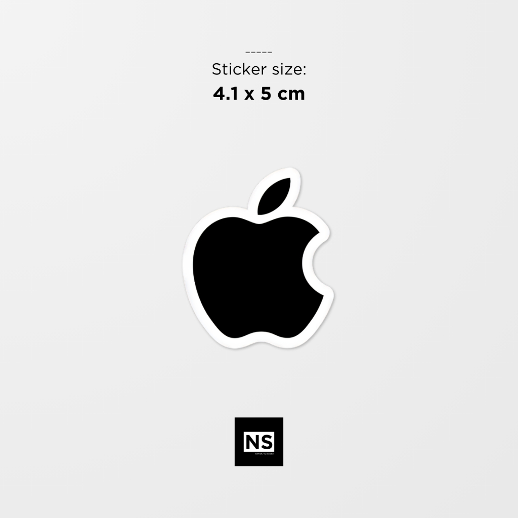 

Stiker IT Apple - Logo Black