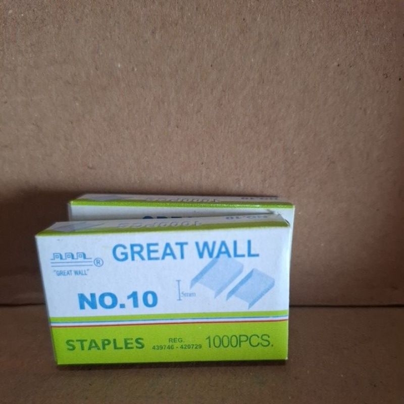 

isi staples great wall no. 10
