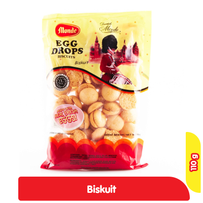 

Monde Biskuit Egg Drops 110 g