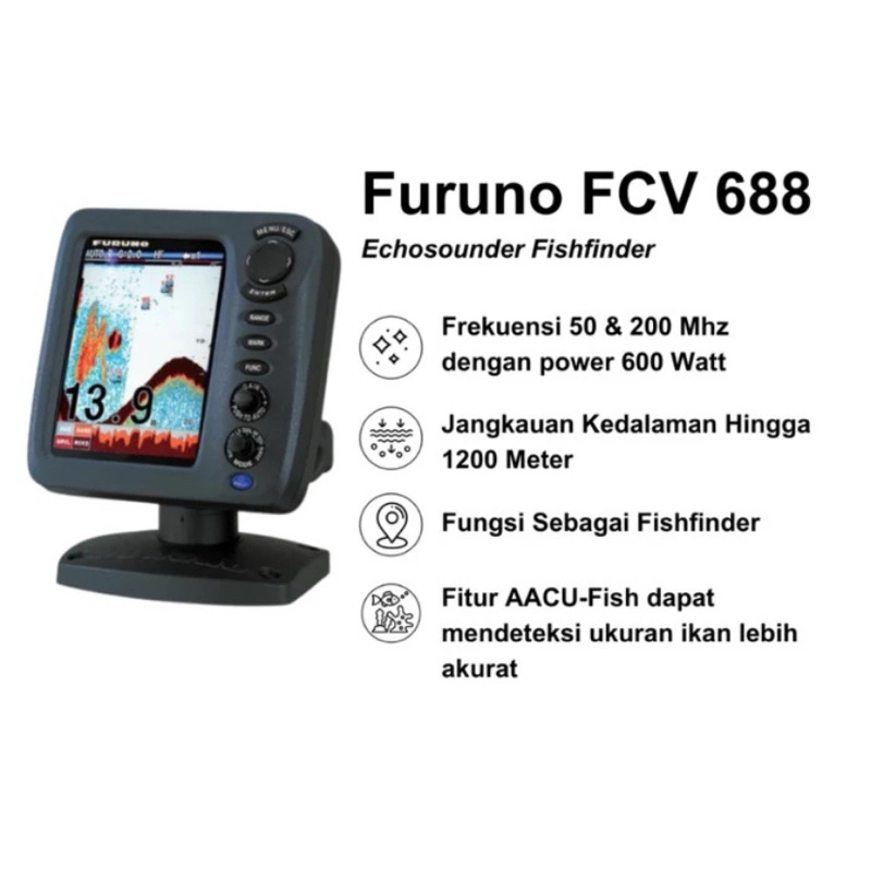 Furuno FCV 688 FCV688 Garansi Resmi