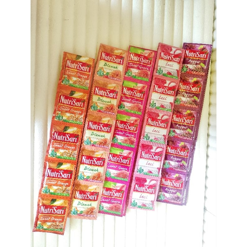 

Minuman bubuk instan NutriSari 10pcs
