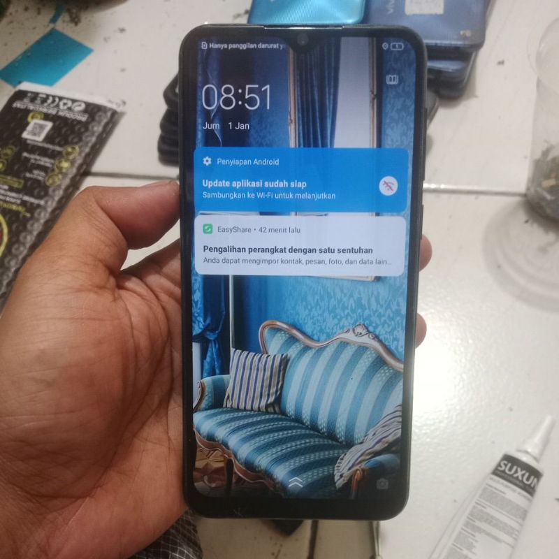 Vivo v11 / v11 pro minus retak baca deskripsi