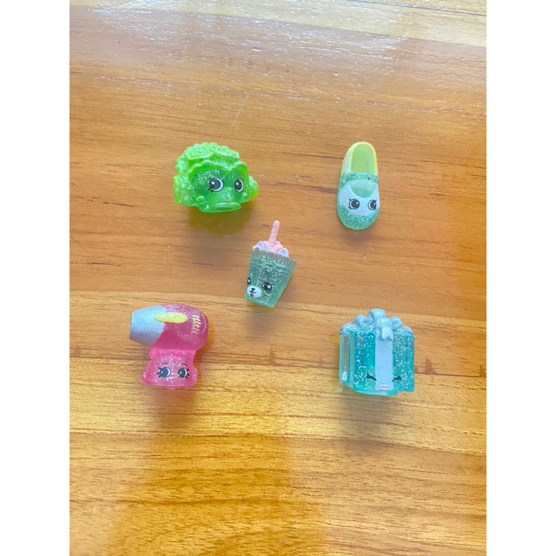 SHOPKINS CLEAR GLITTER PRELOVED