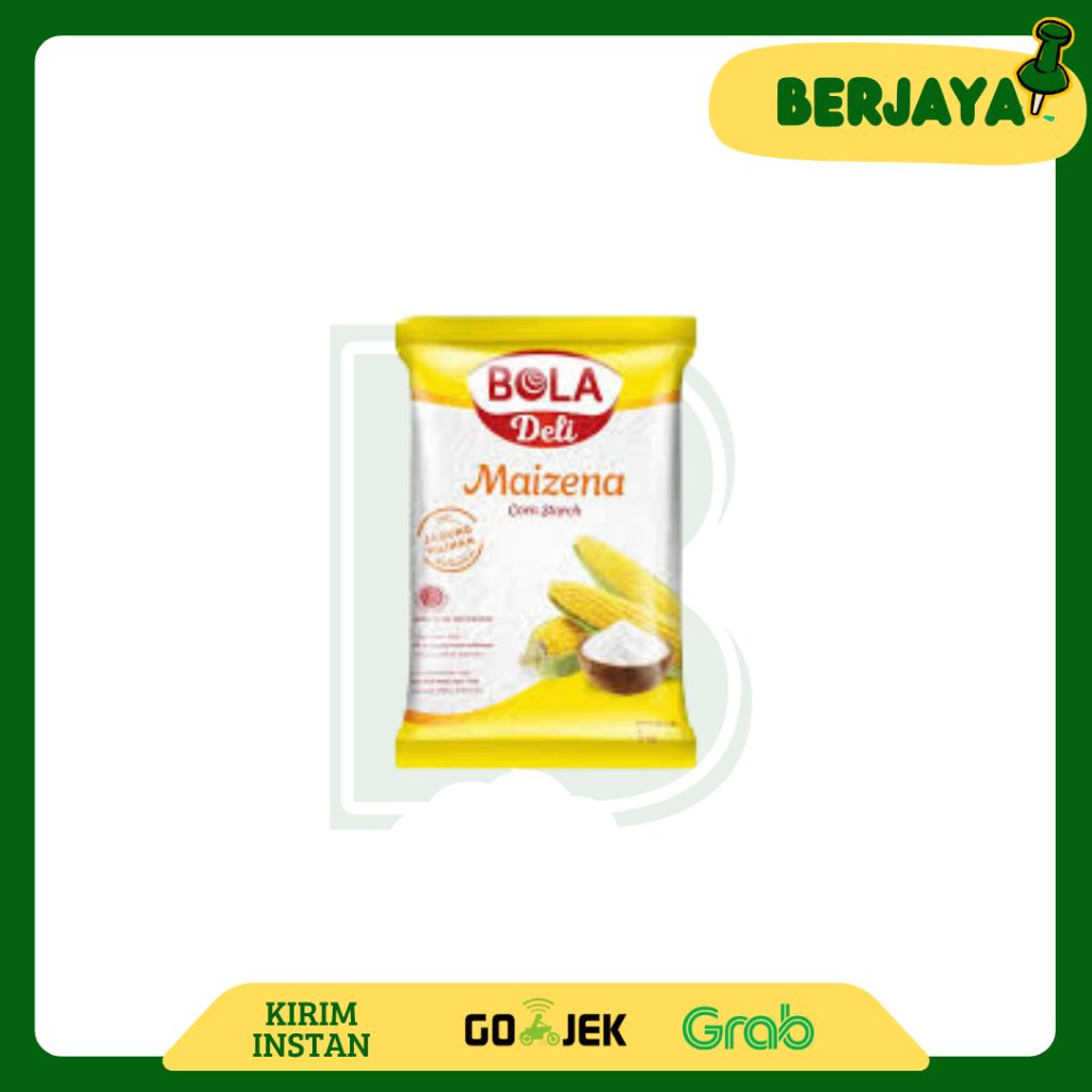 

Tepung Maizena / Tepung Jagung Merk Bola Deli (Corn Starch) | 250 Gr