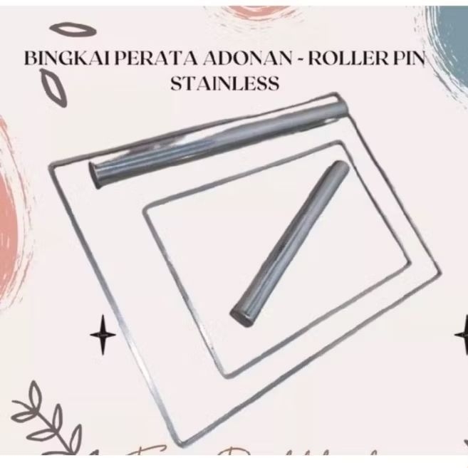 

bingkai perata adonan kue kering kastenggal