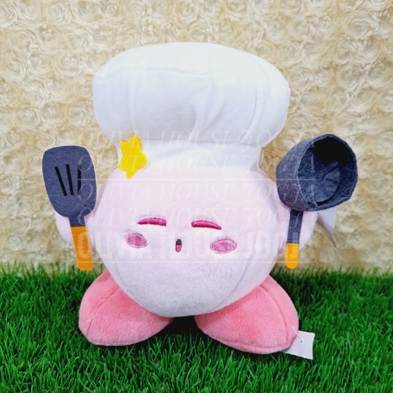 Boneka Kirby Topi Koki Boneka Kirby Chubby Pink Boneka Kirby Cooking