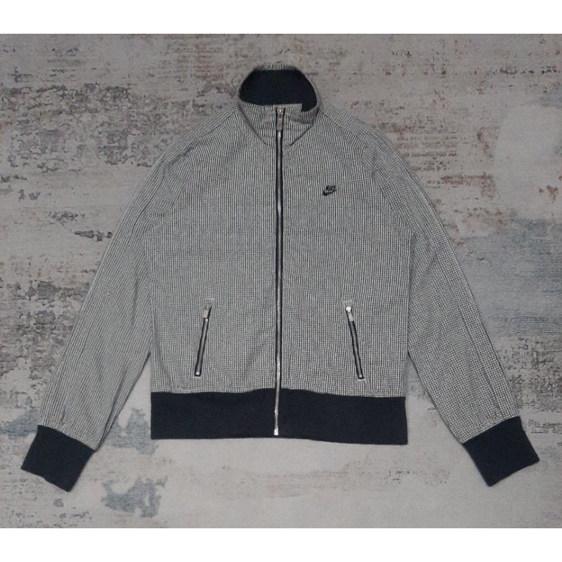 polo long sleeve centang bordir