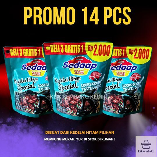 

Bundle 14 Kecap Sedaap – Rasa Gurih & Manis Pas di Lidah