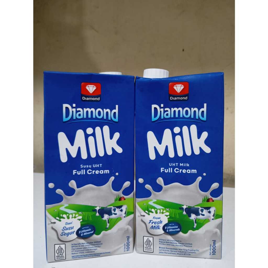 

Diamond Milk Susu UHT Full Cream 1L