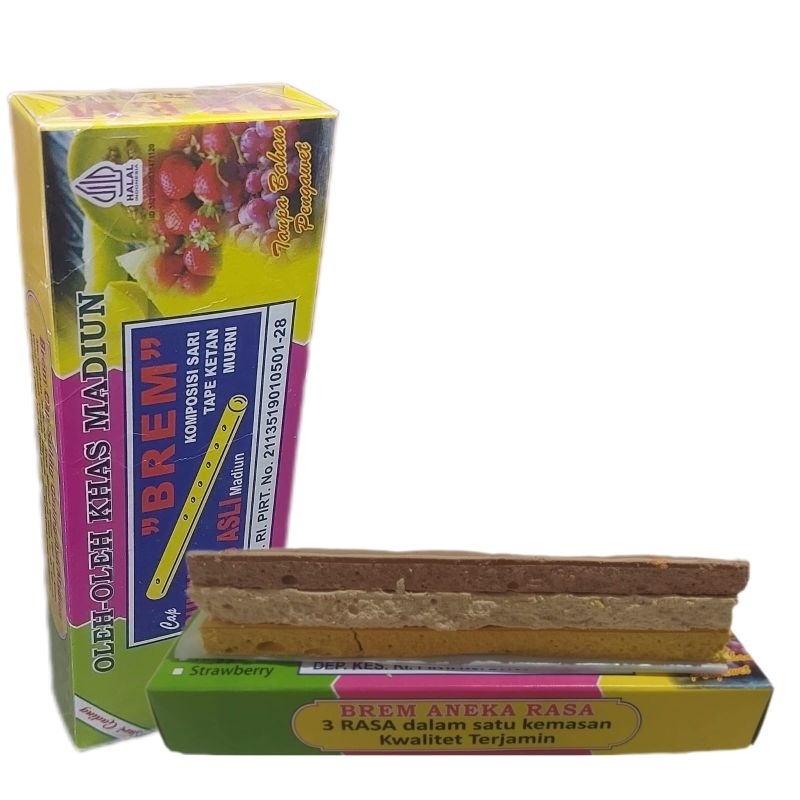 

Brem Mix Rasa Cap Suling Gading Madiun 3 Batang Sedang Oleh Oleh Tradisional