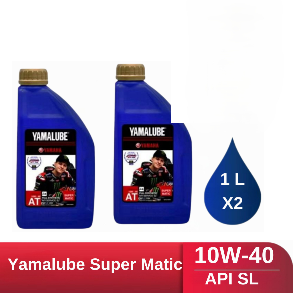SALE - OLI YAMALUBE SUPER MATIC 1 L UNTUK MOTOR YAMAHA MATIC NMAX AEROX LEXI FREEGO