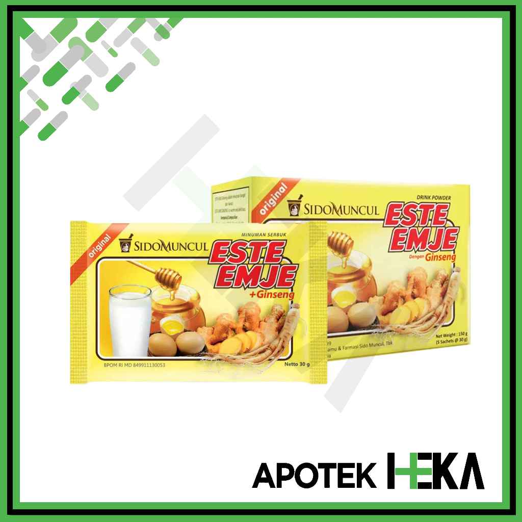 

Este Emje STMJ Sido Muncul Box isi 5 Sachet - Minuman Tradisional [TANGERANG]