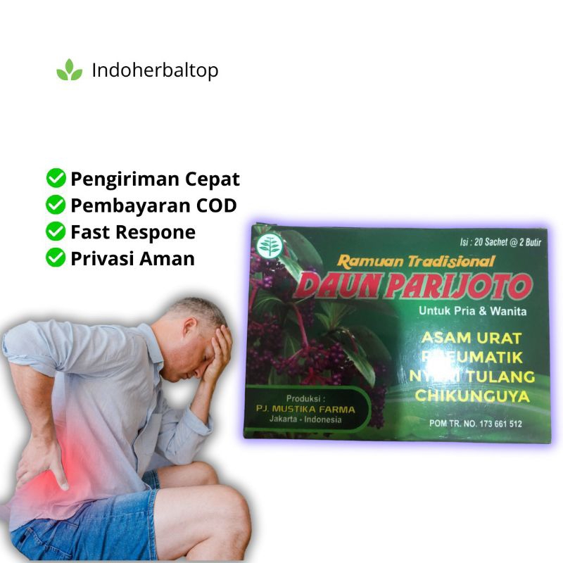 

daun parijoto kapsul 100% asli