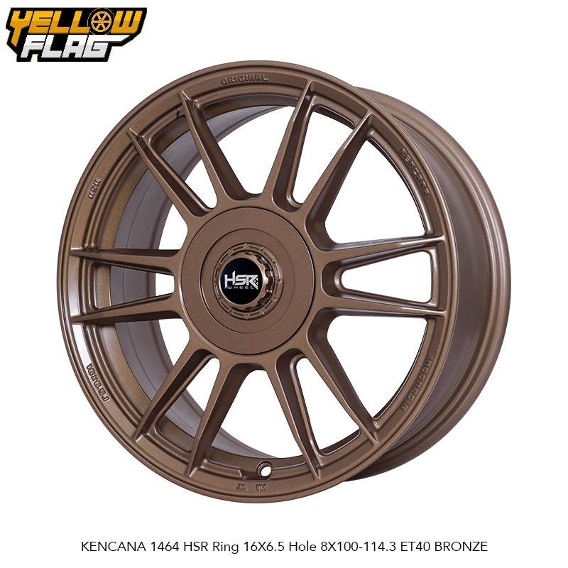 Velg mobil racing murah hsr kencana r16 bronze livina confero maestro evalia hsr ring 16