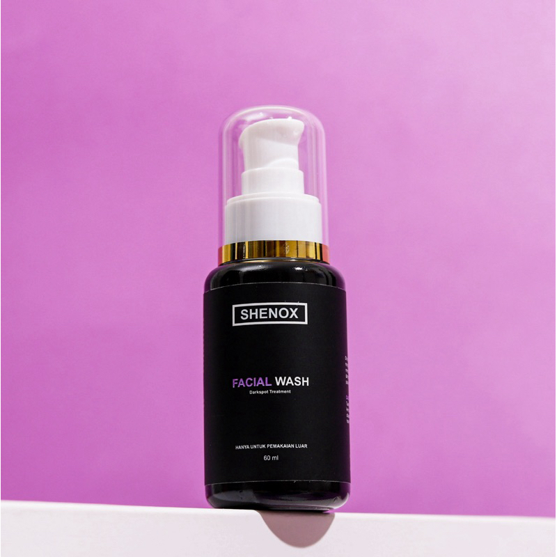 FACIAL WASH SHENOX FLEK HITAM BEKAS JERAWAT