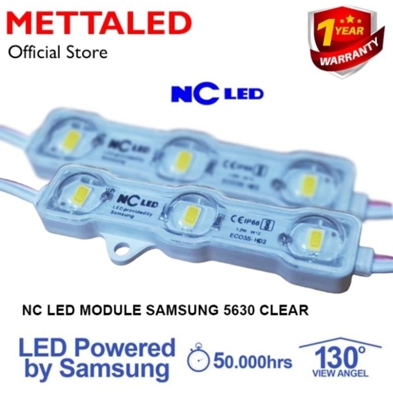 LED MODULE 3 MATA NC SAMSUNG 5630 CLEAR