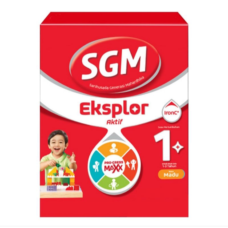 

SGM Eksplor 1+ Susu Pertumbuhan 900 gram Vanilla Madu