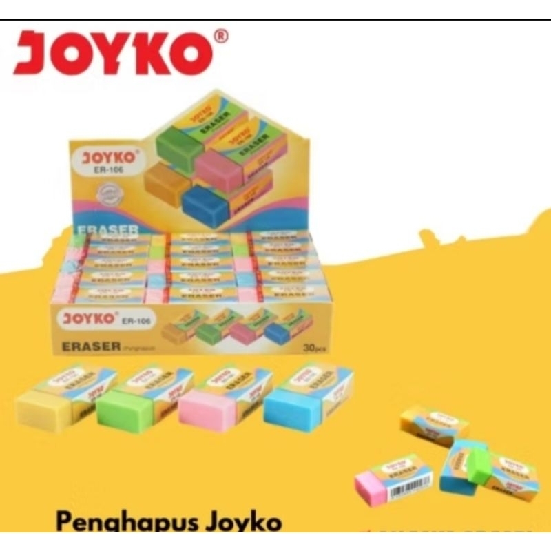 

stip joyko / penghapus warna warni er106
