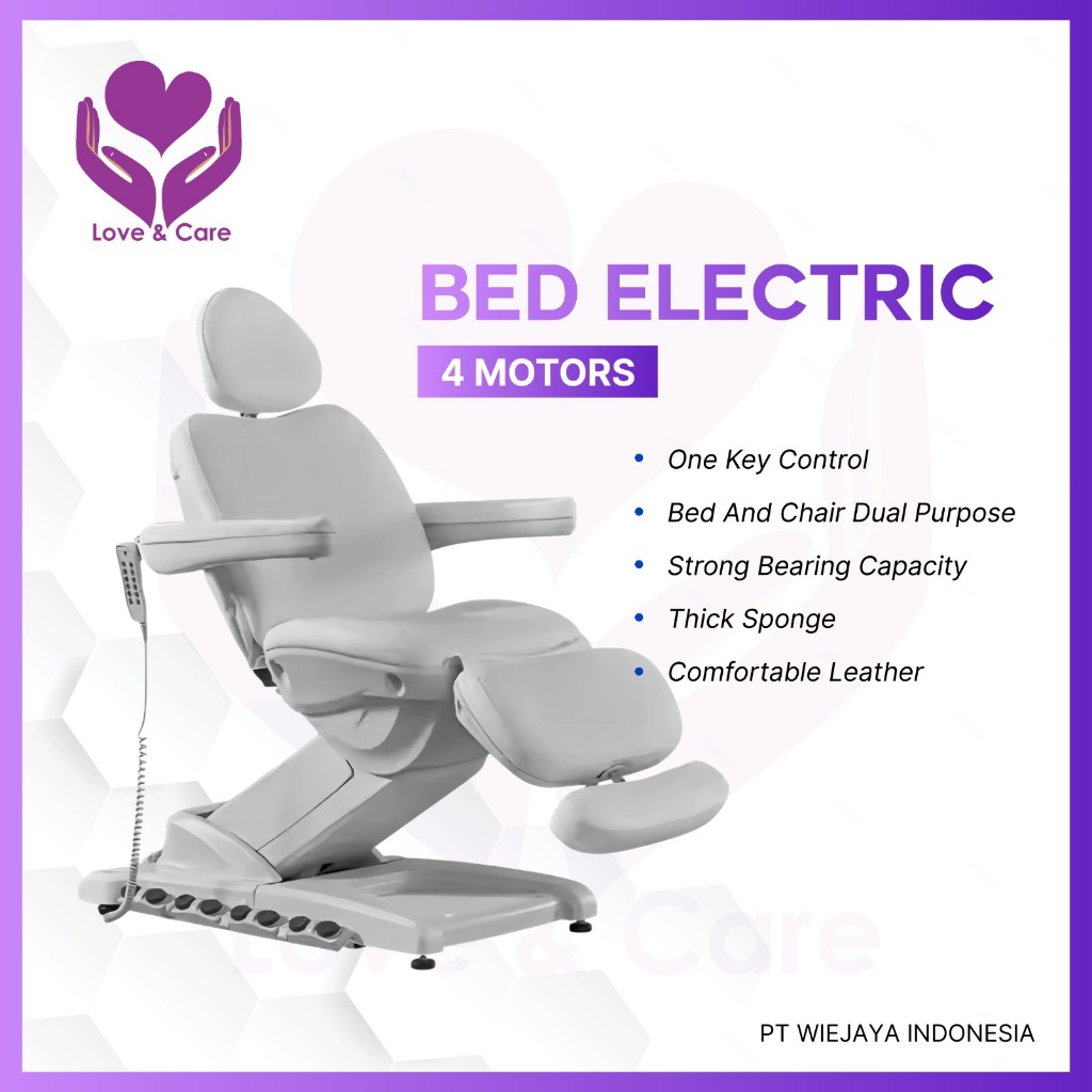 Bed Electric 4 Motor Bed Facial Bisa Untuk Tempat Tidur Dan Kursi
