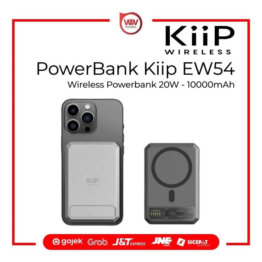 PowerBank Kiip Wireless PowerBank EW54 Magnetic Magsafe 20W Fast Charging TC PD
