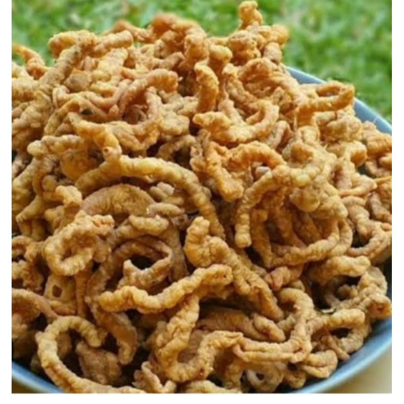 

Usus ayam crispy renyah gurih original 500 gram