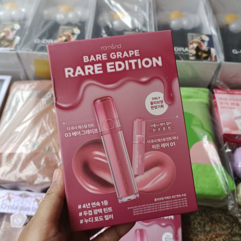 [READYSTOCK] Romand juicy lasting tint rare edition 03 bare grape ORIGINAL