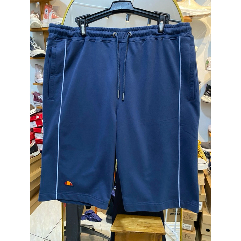 ELLESSE CELANA PENDEK PANTS KATUN MEN PRIA ORIGINAL COD NAVY
