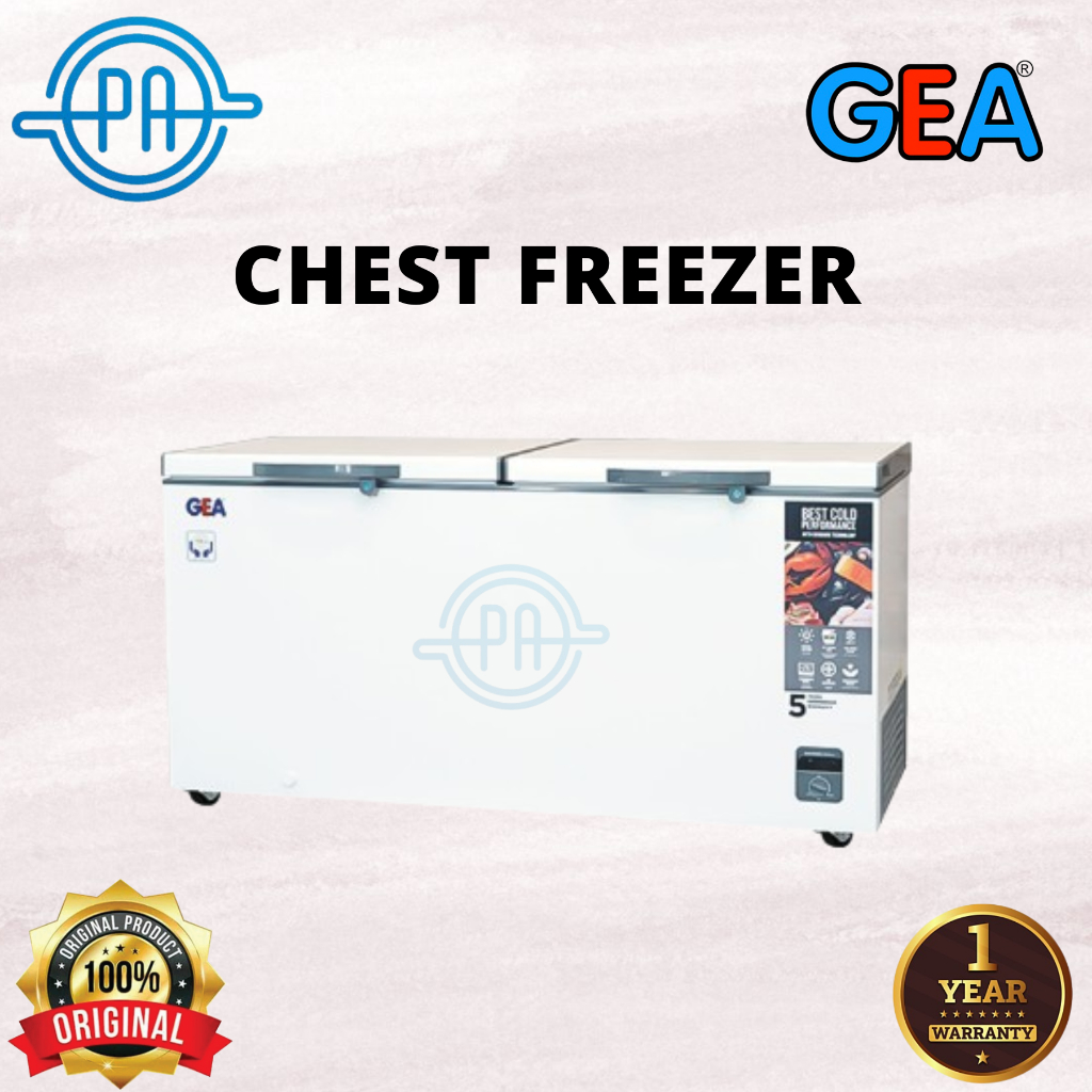 GEA CHEST FREEZER AB 600 / AB-750 / AB 900 / AB1200 BUKAAN ATAS