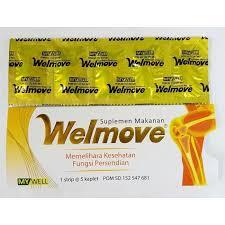 WELMOVE OBAT SENDI 1 strip isi 5 Tablet