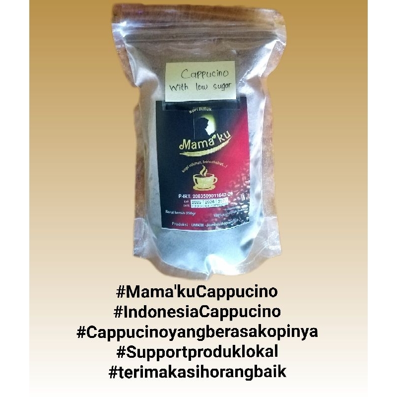 

Mama'ku cappucino coffe low sugar