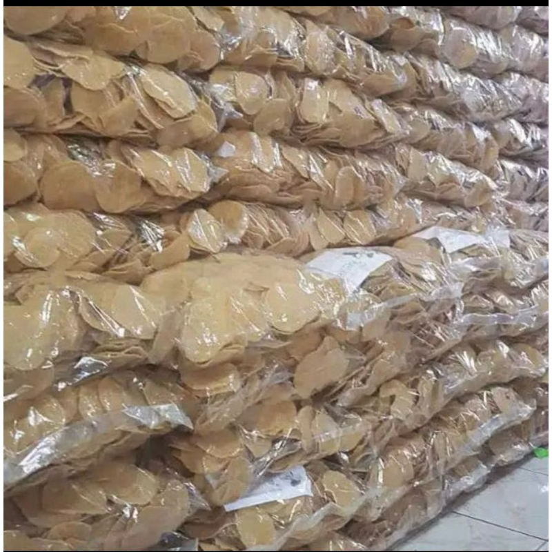 

2 kilo krupuk gendar mentah