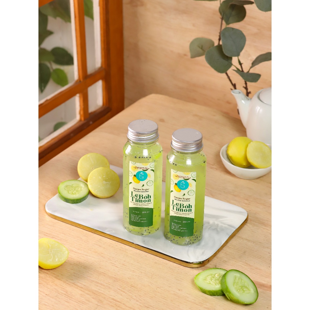 

LeBoh Timon 250ml – Minuman Lemon Timun Selasih | Rendah Kalori Gula Singkong | Garpu Segar