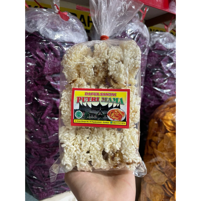 

BATIAH PUTIAH / BATINTA- Oleh oleh khas minang / Oleh oleh khas padang / Sumatera Barat