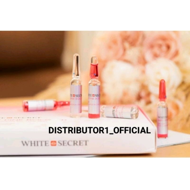 WHITE SECRET BABY PINK BOOSTER