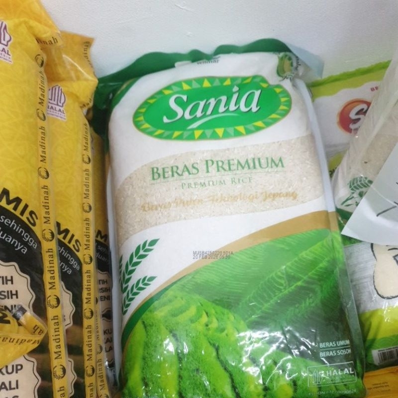 

BERAS SANIA 5 KG PREMIUM READY STOK